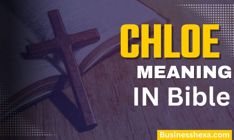 chloe meaning in the bible