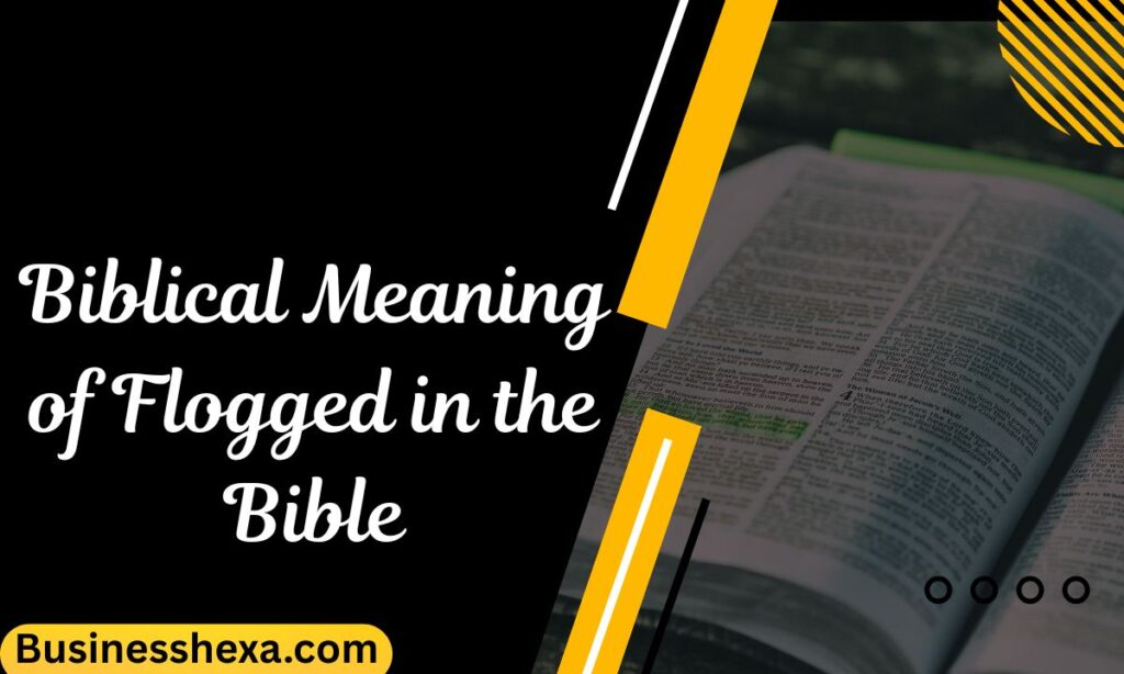 Flogged Meaning in the Bible