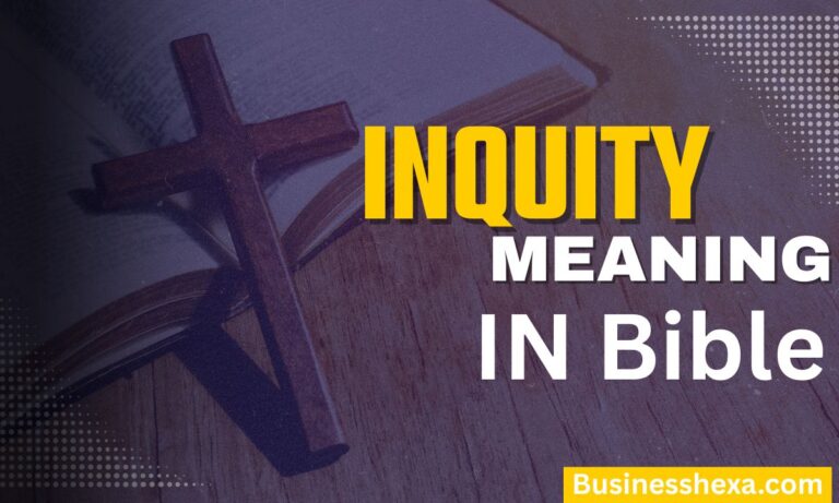 _Iniquity Meaning in the Bible
