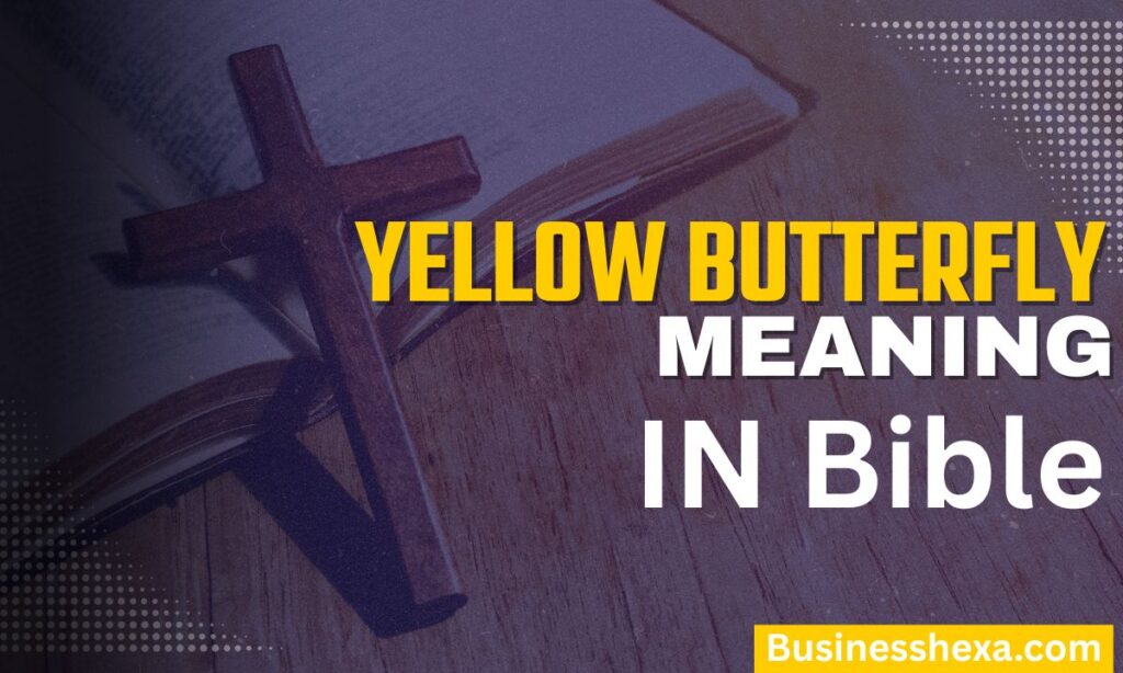 Spiritual Yellow Butterfly Meaning in the Bible