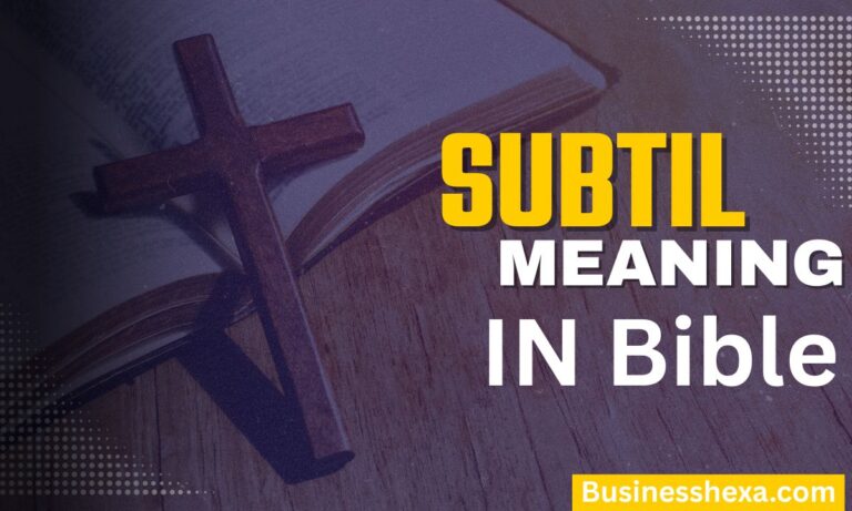 _Subtil Meaning in the Bible