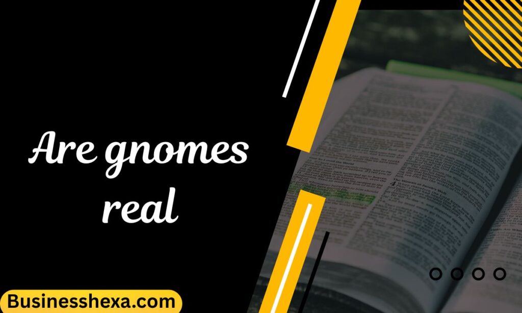Are gnomes real